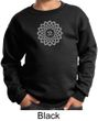 Kids Yoga Sweatshirt Sahasrara Chakra Meditation Youth Sweatshirt