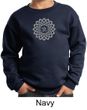 Kids Yoga Sweatshirt Sahasrara Chakra Meditation Youth Sweatshirt