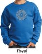 Kids Yoga Sweatshirt Sahasrara Chakra Meditation Youth Sweatshirt