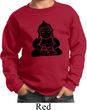 Kids Yoga Sweatshirt Shadow Buddha Sweat Shirt