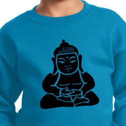 Kids Yoga Sweatshirt Shadow Buddha Sweat Shirt