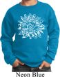 Kids Yoga Sweatshirt Sketch Lotus Sweat Shirt