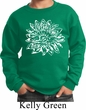 Kids Yoga Sweatshirt Sketch Lotus Sweat Shirt