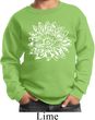 Kids Yoga Sweatshirt Sketch Lotus Sweat Shirt