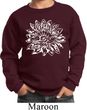 Kids Yoga Sweatshirt Sketch Lotus Sweat Shirt