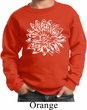 Kids Yoga Sweatshirt Sketch Lotus Sweat Shirt