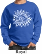 Kids Yoga Sweatshirt Sketch Lotus Sweat Shirt
