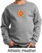 Kids Yoga Sweatshirt Sleeping Sun Meditation Youth Sweat Shirt