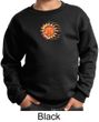 Kids Yoga Sweatshirt Sleeping Sun Meditation Youth Sweat Shirt