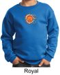 Kids Yoga Sweatshirt Sleeping Sun Meditation Youth Sweat Shirt