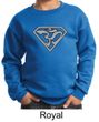 Kids Yoga Sweatshirt Super OM Youth Sweat Shirt