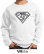 Kids Yoga Sweatshirt Super OM Youth Sweat Shirt