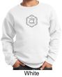 Kids Yoga Sweatshirt Swadhisthana Chakra Symbol Youth Sweat Shirt