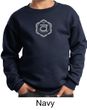 Kids Yoga Sweatshirt Swadhisthana Chakra Symbol Youth Sweat Shirt