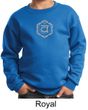 Kids Yoga Sweatshirt Swadhisthana Chakra Symbol Youth Sweat Shirt