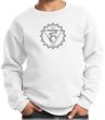 Kids Yoga Sweatshirt Vishuddha Chakra Meditation Youth Sweatshirt