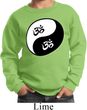 Kids Yoga Sweatshirt Yin Yang AUM Sweat Shirt
