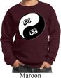 Kids Yoga Sweatshirt Yin Yang AUM Sweat Shirt