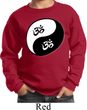 Kids Yoga Sweatshirt Yin Yang AUM Sweat Shirt