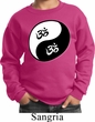 Kids Yoga Sweatshirt Yin Yang AUM Sweat Shirt