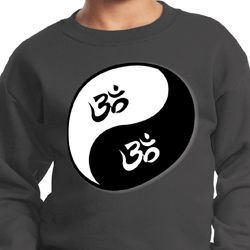 Kids Yoga Sweatshirt Yin Yang AUM Sweat Shirt