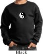 Kids Yoga Sweatshirt Yin Yang Patch Small Print Sweat Shirt