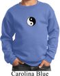 Kids Yoga Sweatshirt Yin Yang Patch Small Print Sweat Shirt