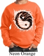Kids Yoga Sweatshirt Yin Yang Sun Sweat Shirt