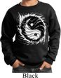 Kids Yoga Sweatshirt Yin Yang Sun Sweat Shirt
