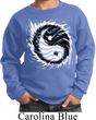 Kids Yoga Sweatshirt Yin Yang Sun Sweat Shirt