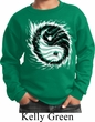 Kids Yoga Sweatshirt Yin Yang Sun Sweat Shirt