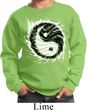 Kids Yoga Sweatshirt Yin Yang Sun Sweat Shirt