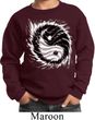 Kids Yoga Sweatshirt Yin Yang Sun Sweat Shirt