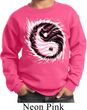 Kids Yoga Sweatshirt Yin Yang Sun Sweat Shirt