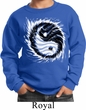 Kids Yoga Sweatshirt Yin Yang Sun Sweat Shirt