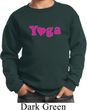 Kids Yoga Sweatshirt Yoga Heart Neon Sweat Shirt