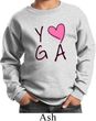 Kids Yoga Sweatshirt Yoga Love Sweat Shirt