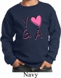 Kids Yoga Sweatshirt Yoga Love Sweat Shirt