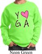 Kids Yoga Sweatshirt Yoga Love Sweat Shirt