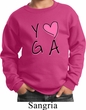 Kids Yoga Sweatshirt Yoga Love Sweat Shirt