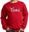 Kids Yoga Sweatshirt Yoga Spelling Sweat Shirt
