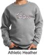 Kids Yoga Sweatshirt Yoga Spelling Sweat Shirt