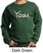 Kids Yoga Sweatshirt Yoga Spelling Sweat Shirt