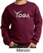 Kids Yoga Sweatshirt Yoga Spelling Sweat Shirt