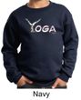 Kids Yoga Sweatshirt Yoga Spelling Sweat Shirt