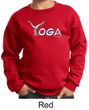 Kids Yoga Sweatshirt Yoga Spelling Sweat Shirt