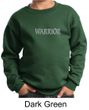 Kids Yoga Swestshirt Warrior Text Sweat Shirt