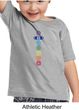 Kids Yoga T-Shirt 7 Colored Chakras Toddler Tee