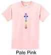 Kids Yoga T-shirt 7 Colored Chakras Youth Tee