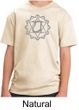 Kids Yoga T-shirt Anahata Heart Chakra Youth Tee Shirt